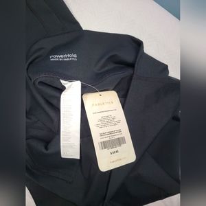 Black Fabletics high waisted 7/8 Powerhold legging XL New with tags